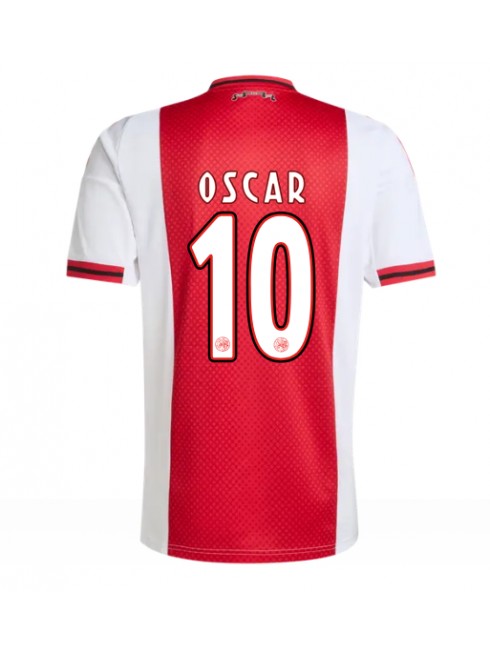 Ajax Oscar Gloukh #10 Heimtrikot 2025-26 Kurzarm Ajax Oscar Gloukh #10 Heimtrikot 2025-26 Kurzarm